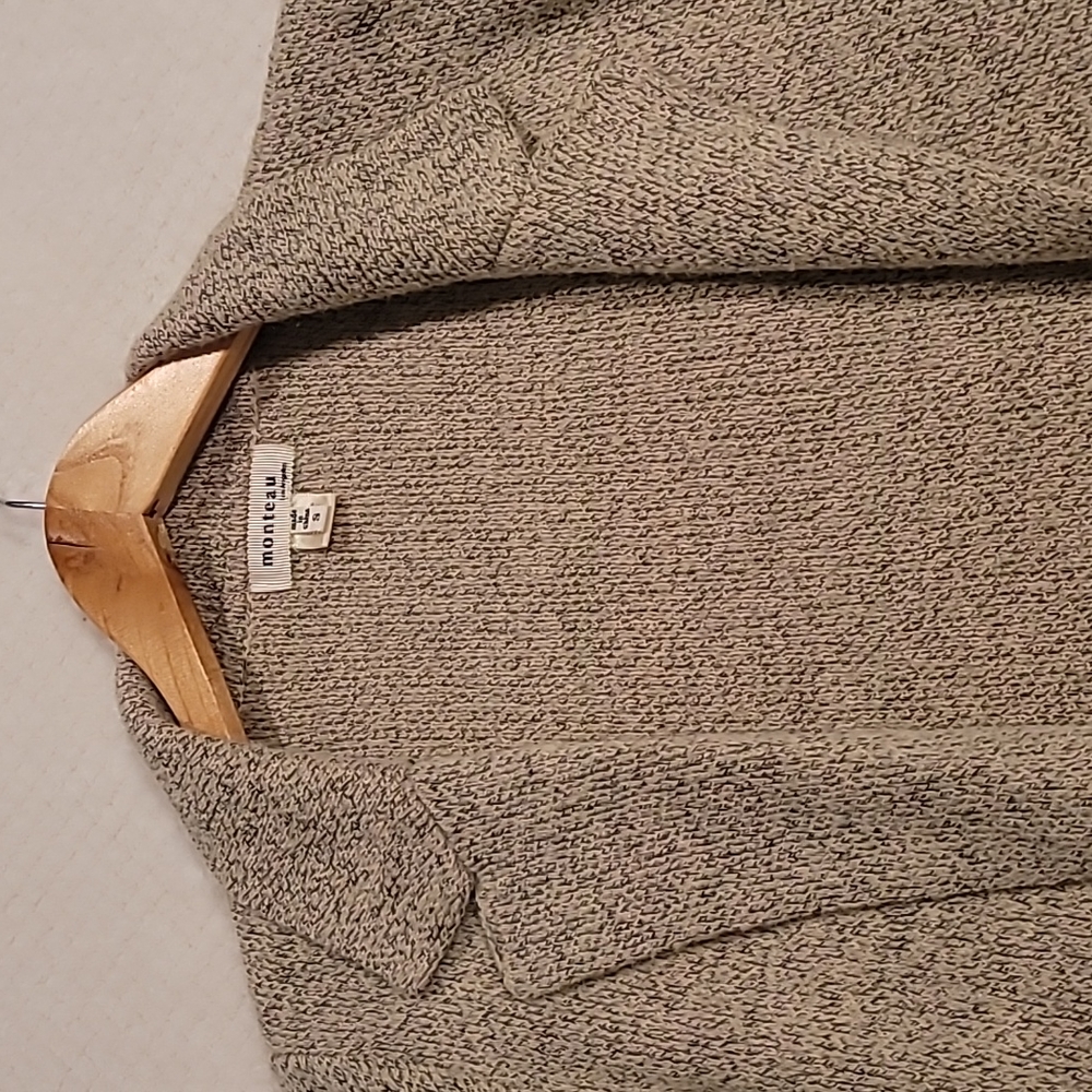 CUTE!! Monteau Sweaters Monteau Long Soft Sweater Jacket With Pockets